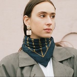 Vintage Gucci Silk Scarf